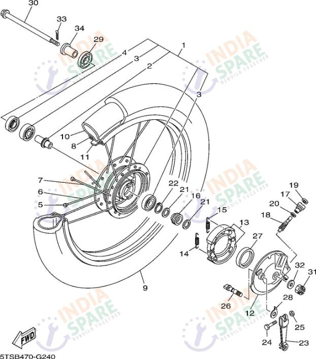FRONT WHEEL